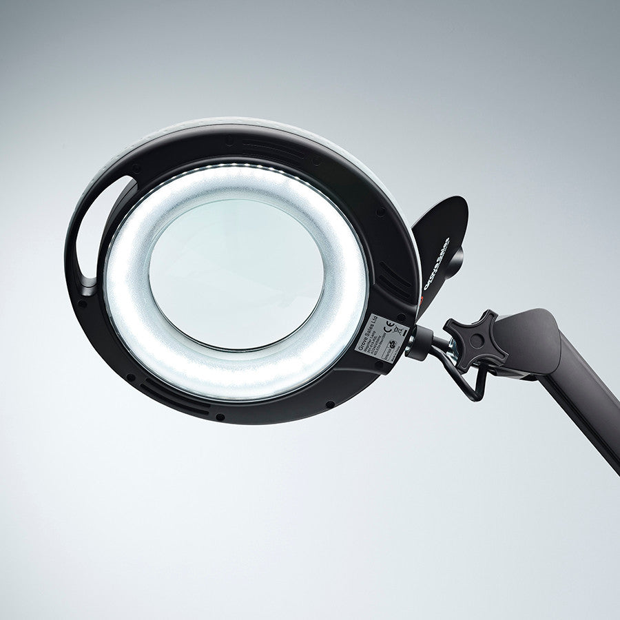 ESD Black LED Long Reach Magnifier Lamp Head ESD Black LED Long Reach Magnifier Lamp Head